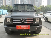 [外觀] 奔馳G55AMG改裝裝飾 全車改色貼膜 深圳汽車改顏色