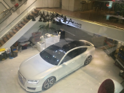 奧迪A7全車陶瓷白車身改色案例