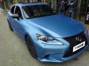 雷克薩斯迷霧藍(lán)車身改色