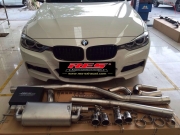 BMW 328i  升級RES Racing中尾端雙閥門可變排氣系統(tǒng)  激情激昂