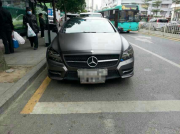 奔馳CLS500電鍍冰鎢鋼車身改色