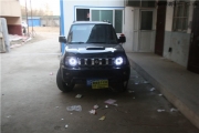 聊城梁子燈改 鈴木吉姆尼改超級海拉 聊城專業(yè)汽車照明升...