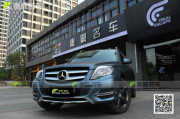 奔馳GL風(fēng)暴藍車身改色