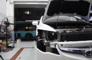 深圳汽車燈光改裝升級｛光速照明｝：本田思銘改裝Q5透鏡