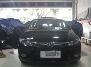 佛山汽車音響——本田思域ATI汽車音響改裝
