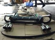 大眾新CC2.0T 升級(jí)RES Racing中尾段四出排氣，聲浪低沉渾厚