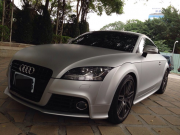 奧迪TT太空銀車身改色