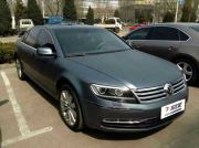 大眾輝騰風(fēng)暴藍(lán)車(chē)身改色