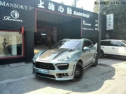 卡宴換裝HAMANN寬體包圍套件，中出排氣，22寸輪轂，全車貼膜