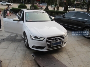 奧迪A4L改裝自動大燈開關(guān),原車屏升級手寫導(dǎo)航,高清軌跡倒...