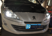 標志408改燈 升級海拉3透鏡氙氣燈