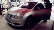 【武漢驛路高歌專業(yè)汽車音響改裝店】日產(chǎn)軒逸改裝雷貝琴