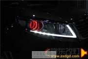 鎮(zhèn)江改燈 起亞智跑改燈 起亞智跑改裝氙氣燈加裝雙光透鏡