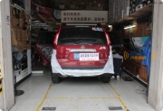 日產(chǎn)奇駿音響升級德國樂斯登 全車隔音 汽車隔音改裝案例