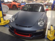 保時捷911風暴藍車身改色