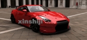 [外觀] 日產(chǎn)GTR R35改裝寬體大包圍前杠機(jī)蓋尾翼 GTR改BEN SOPRA大包圍