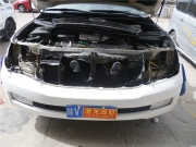 西寧蘭德酷路澤車燈升級改裝Q5雙光透鏡