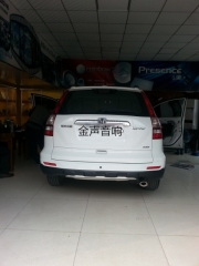 鄭州CRV改裝音響鄭州CRV隔音改裝--鄭州金聲汽車音響