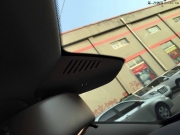 天津奔驰C200加装隐藏式行车记录仪、记录仪、防碰瓷天津....