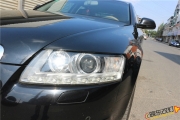 鎮(zhèn)江改燈 奧迪A6L改雙光透鏡氙氣燈