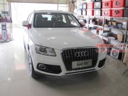 奧迪Q5原車屏幕升級凱立德觸摸手寫GPS導(dǎo)航,高清軌跡倒車...