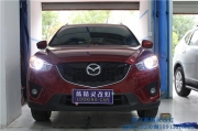 [燈光燈飾] 馬自達(dá)CX-5改裝海拉五歐司朗CBI天使眼惡魔眼——CX-5改燈 南京專業(yè)改燈藍(lán)精靈改燈