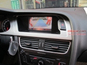 奧迪A4L加裝軌跡倒車系統(tǒng),奧迪軌跡模塊,高清倒車影像,原...