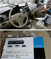 日產(chǎn)驪威音響大改造歌樂CZ302A高大上CD主機改裝效果