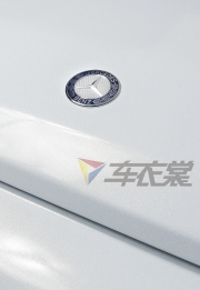奔馳G55貼膜改色星光白