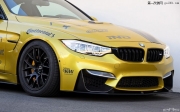 European Auto Source改裝Austin黃色寶馬M4雙門轎跑車