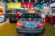 奔馳E260汽車(chē)貼膜 蕪湖龍膜授權(quán)店