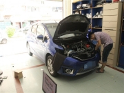 汽車(chē)燈光改裝升級(jí)【光速車(chē)改】:新飛度改裝Q5透鏡