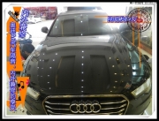 來自昆明發(fā)燒友，奧迪A6全車博亞隔音