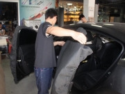 廣州汽車音響改裝  賣音樂佛倫詩+來福改裝馬自達阿特茲