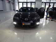 【大連汽車(chē)音響·道聲】馬自達(dá)6升級(jí)美國(guó)鉆石TX6004四路功放