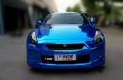 GTR電鍍藍(lán)車身改色