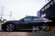 保時(shí)捷Panamera 4S改裝升級(jí)德國(guó)原廠鍛造20寸雙五幅車輪套件