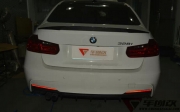 【車尚改】寶馬328到店加裝防傾桿 短彈簧