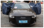 昆明發(fā)燒友  奧迪A4汽車音響改裝丹麥紳士寶