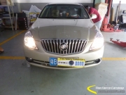 深圳牌的別克凱越 到鋒程 升級原裝Q5透鏡 LED藍(lán)色天使眼/...