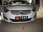 【大連汽車音響·道聲】現(xiàn)代朗動倒模安裝ATI悠揚兩分頻套裝