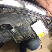 西寧奧迪A6L車燈升級(jí)改裝海拉5透鏡