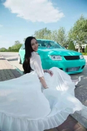 寶來亮光蒂芙尼藍(lán)車身改色