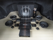廈門雷克薩斯ES350汽車音響改裝德國(guó)喜力仕(HELIX）麥?zhǔn)耍∕AT...