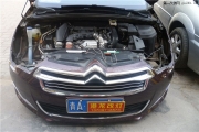 西寧雪鐵龍C4L車燈升級改裝Q5雙光透鏡+藍(lán)色惡魔眼+天使眼