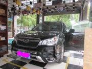 上饒汽車音響改裝/斯巴魯森林林音響改裝德國(guó)伊頓/STP隔音